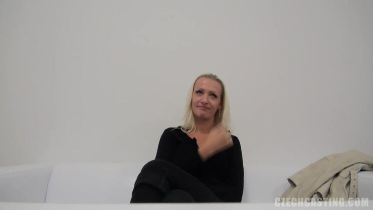 Czech Blonde Stunner Olga's Casting Call