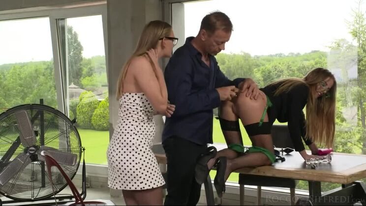 Blonde Bombshell Eveline Dellai in Anal Scene 3