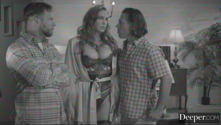 [Deeper] - Spooning and Face Sitting with Interracial Couples - Violet Myers - Seth Gamble - Maitland Ward - Anton Harden