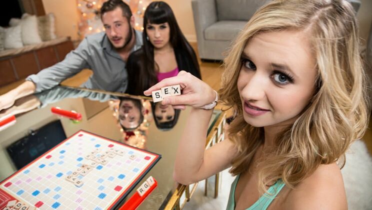 [PrettyDirty] - Deepthroat Delight: Naughty Sis Fun - Mercedes Carrera - Rachel James - Danny Mountain