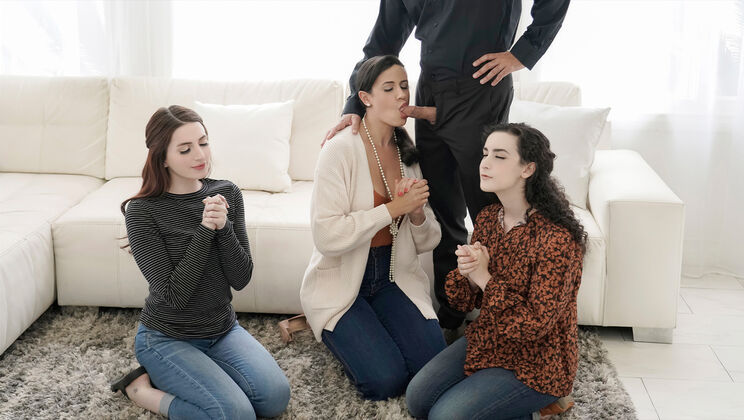 [MylfClassics] - Wife Sharing and Squirting with Aria - Lyra Lockhart - Penny Barber - Aria Carson - Calvin Hardy