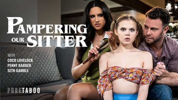 [PureTaboo] - Pleasuring the Blonde Babysitter - Seth Gamble - Penny Barber - Coco Lovelock