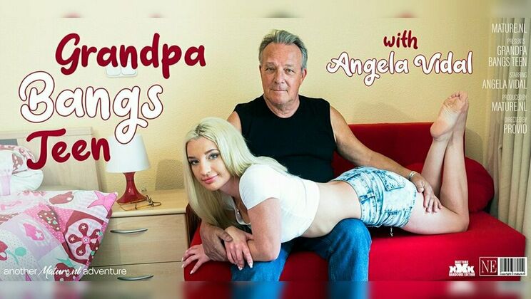 Angela Vidal Gets Naughty with Harry: Reverse Cowgirl, Riding, and Kissing