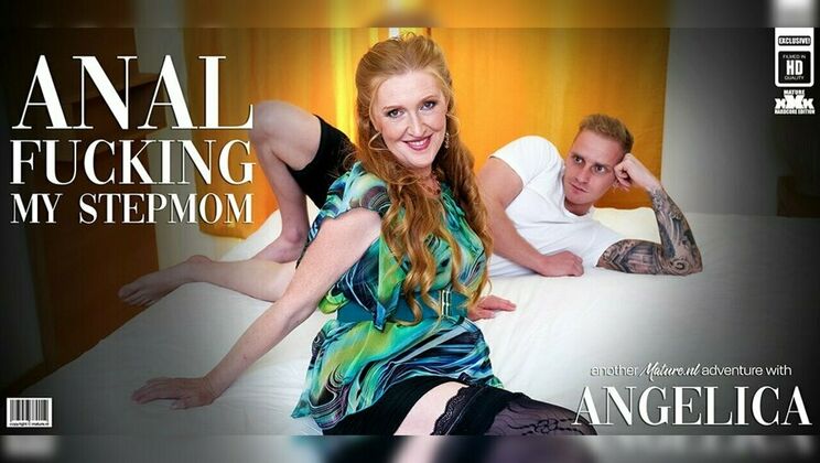 Anal Frenzy with Mature Stepmom Angelica