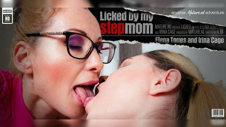 Irina Cage Fingers And Straps Her Stepmom Elena Torres