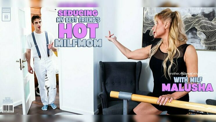 [Mature.nl] - MILF Malusha's Insatiable Appetite for Young Cock