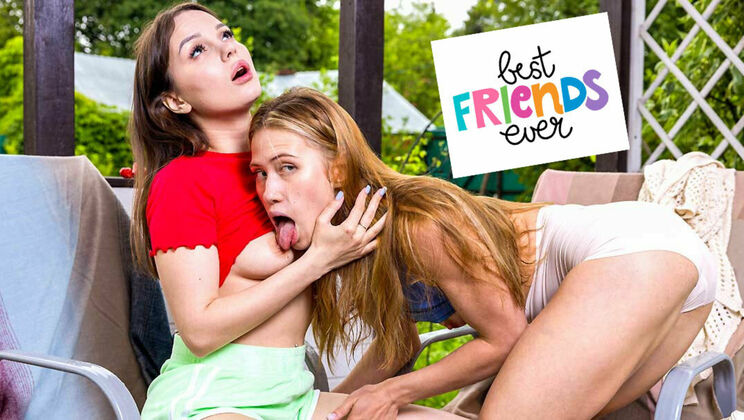 Blonde & Brunette Lesbians 4Ever