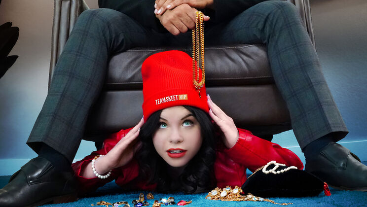 Monster BBC Stretches Lola Valentine's Tiny Hole - Cum in Mouth