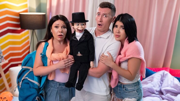 European Amateurs Charlie and Lola in Halloween Action