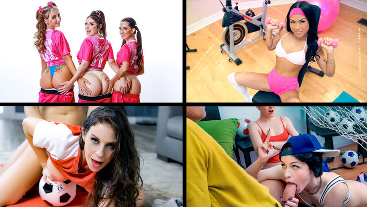 Cheerleader and Sporty Babes: Team USA vs the World